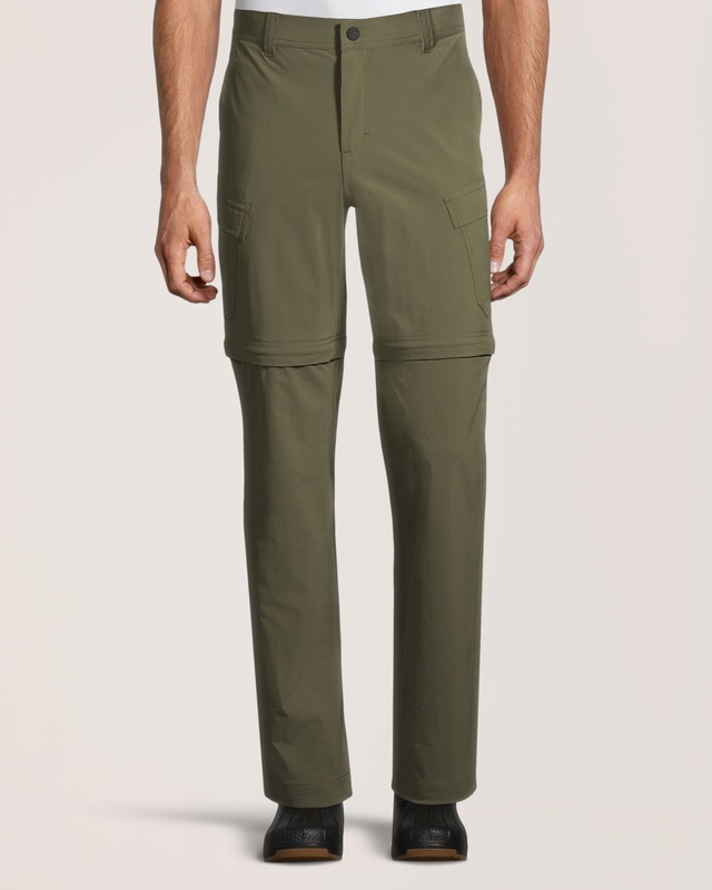 WindRiver Men's Tick and Mosquito Repellent UV Blocker Zip Off Pants