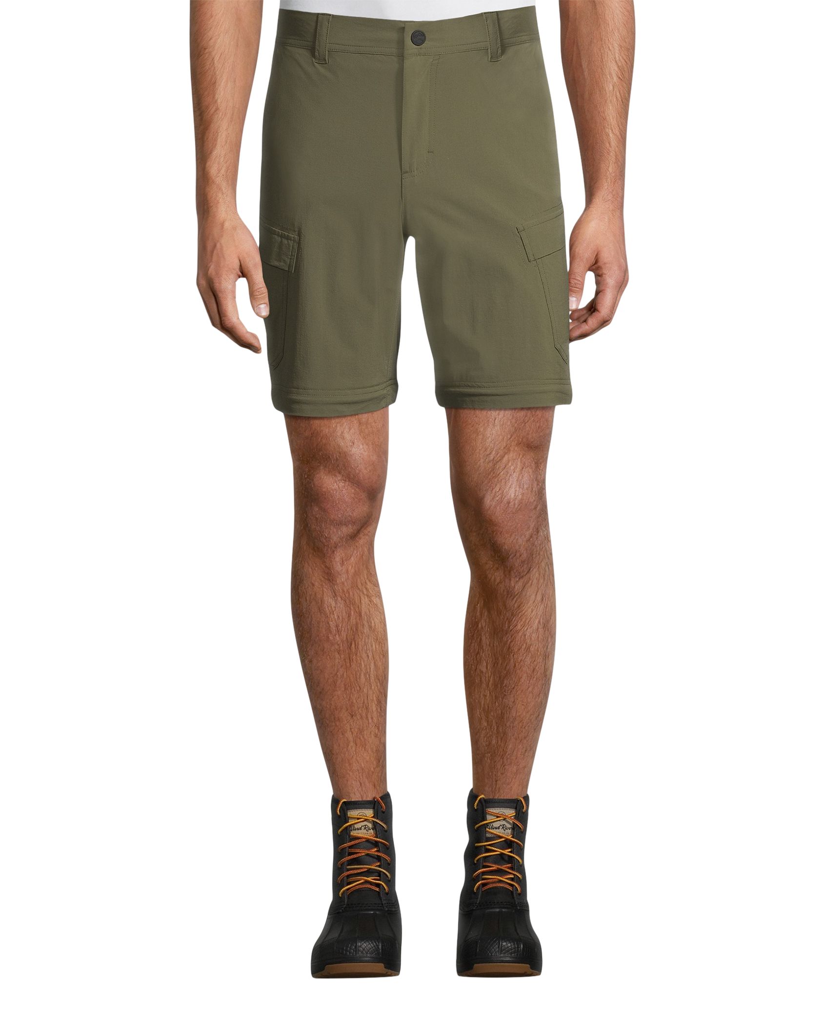 Pantalon chasse-tiques et chasse-moustiques WindRiver à jambes amovibles par glissière et avec traitement contre les rayons UV, pour hommes