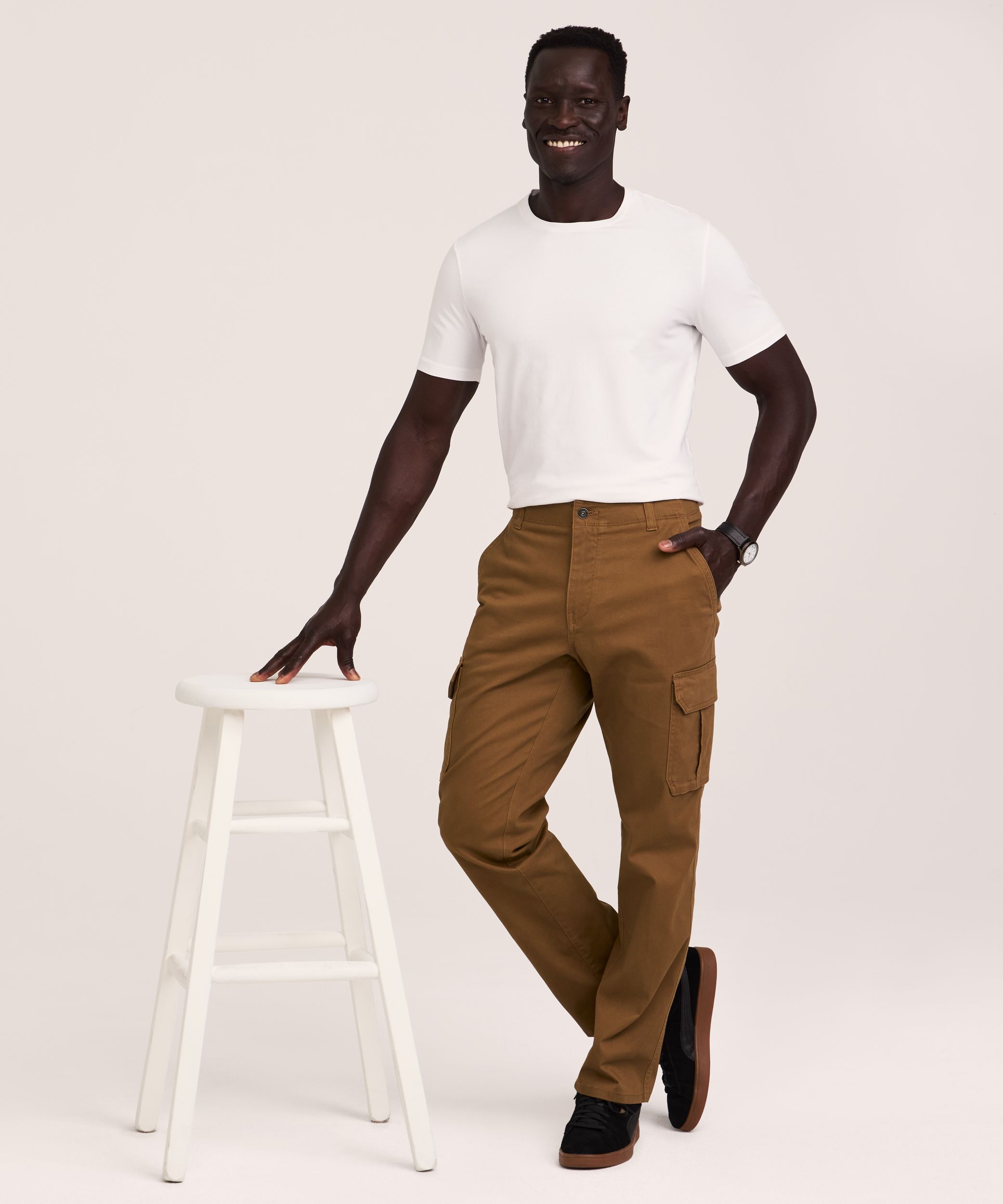 Denver Hayes Men's Stretch Cargo Pants