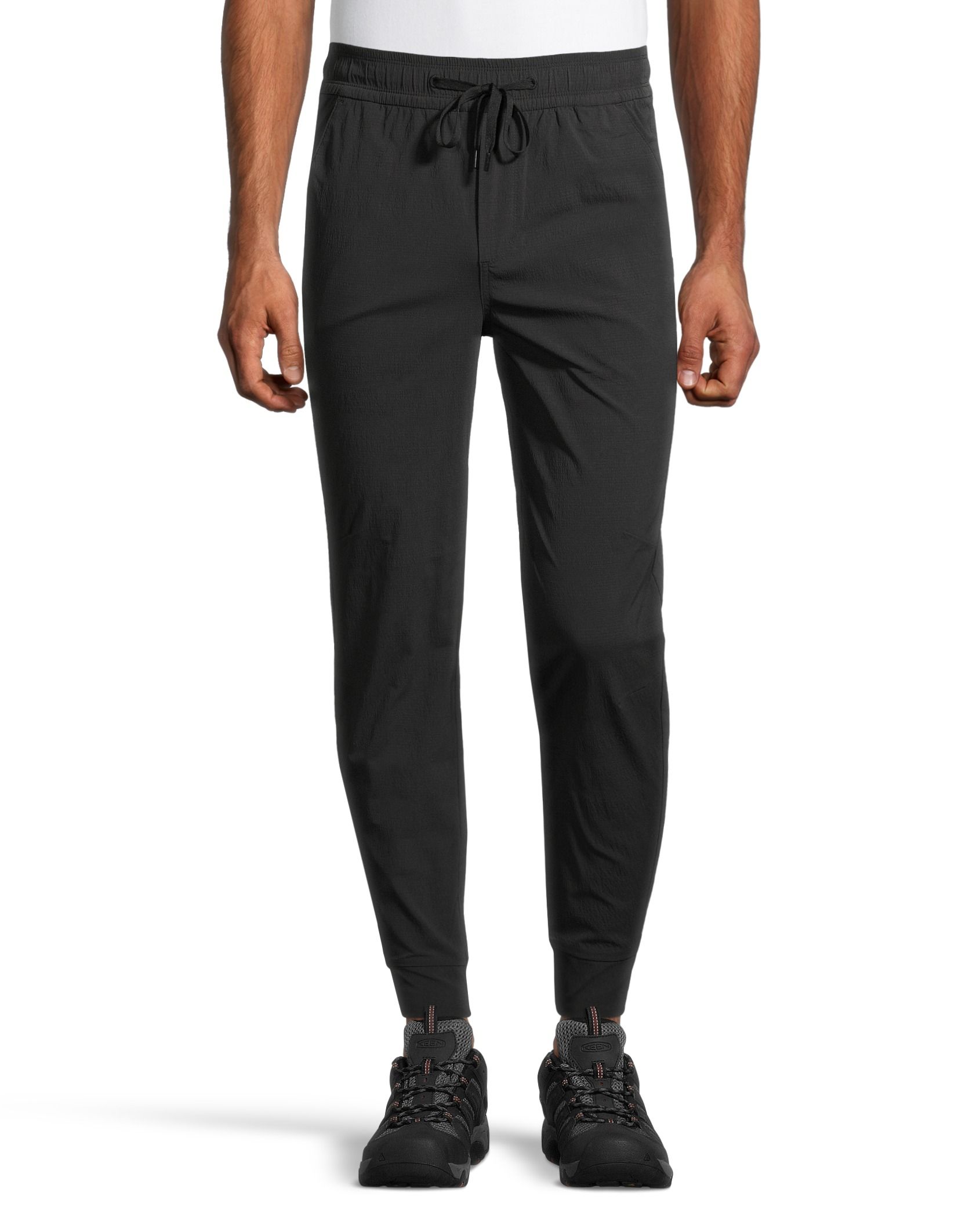 Pantalon de jogging extensible hydrofuge avec protection contre les rayons UV&nbsp;HD1 pour hommes, WindRiver