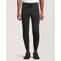 Pantalon de jogging extensible hydrofuge avec protection contre les rayons UV&nbsp;HD1 pour hommes, WindRiver Front_Flat