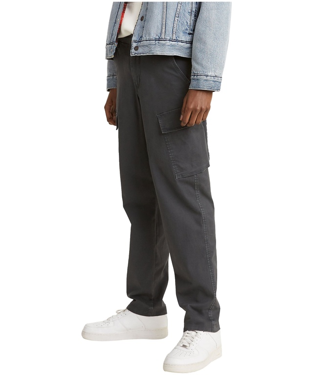 Pantalon cargo fuselé en sergé de coton à taille basse pour hommes, XX, Levi's