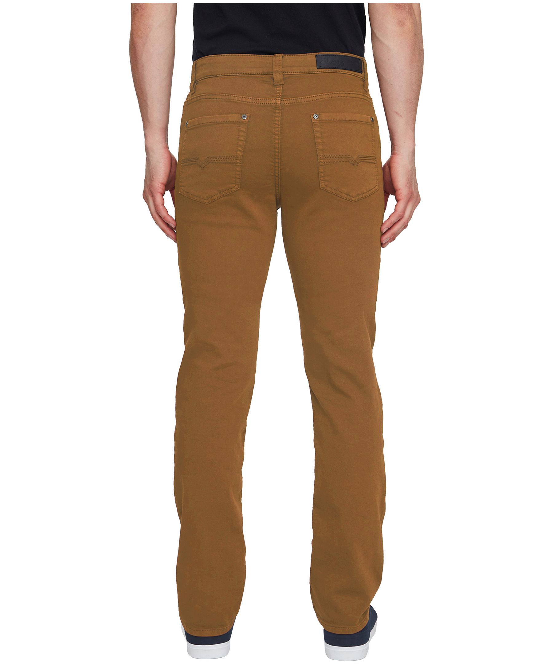 Jean étroit extensible à jambe droite et à coupe régulière pour hommes, Brad, Lois