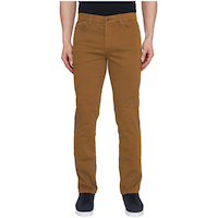 Jean étroit extensible à jambe droite et à coupe régulière pour hommes, Brad, Lois Front_Flat