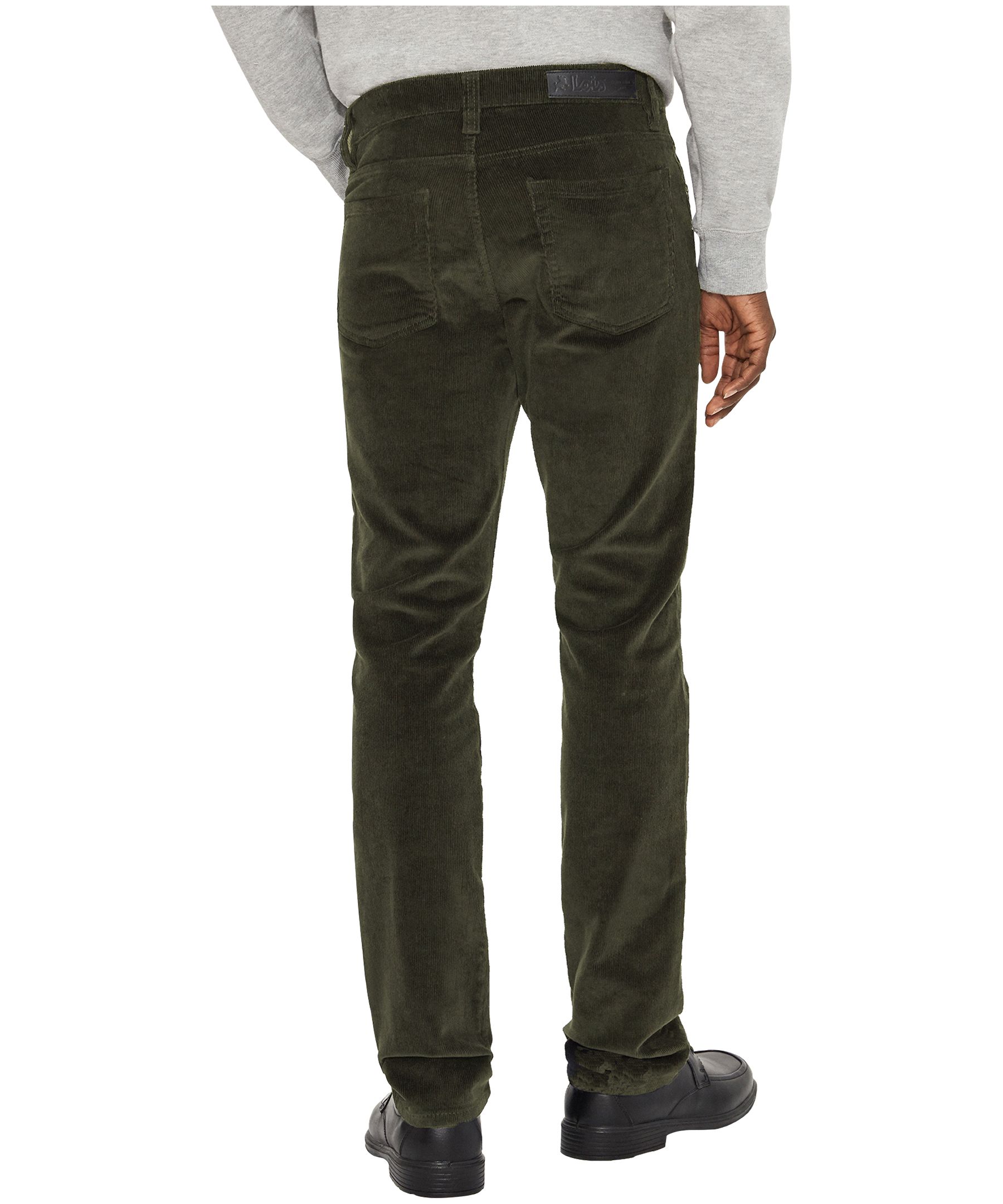 Lois Men's Brad Slim Stretch Corduroy Jeans - Forest Green