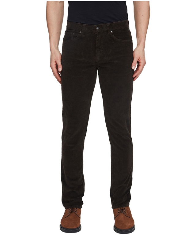 Jean étroit extensible en velours côtelé pour hommes, Brad, Lois