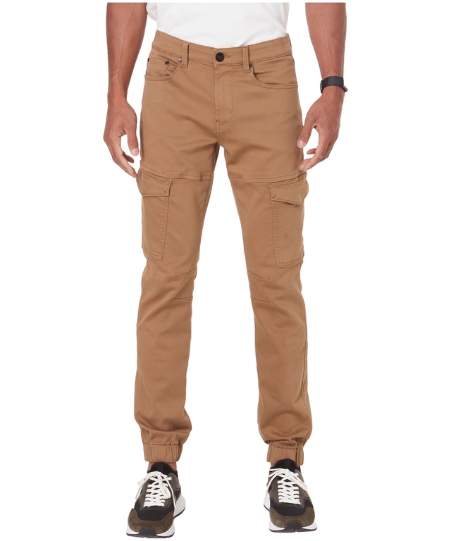 Pantalon cargo extensible pour hommes, Carter, Black Bull