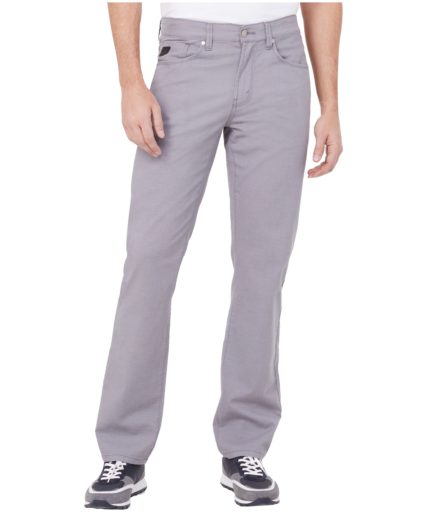 Lois Men's Brad Slim Stretch High Rise Pants - Grey | Marks