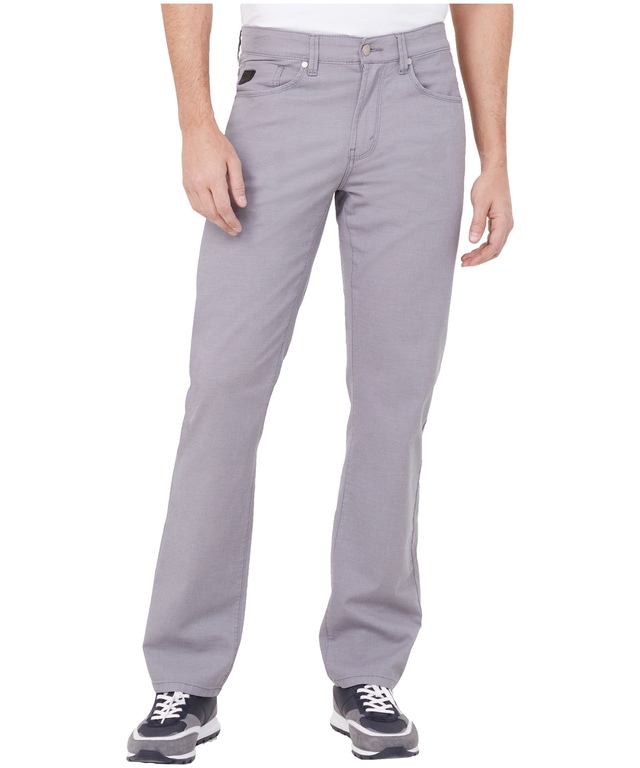 Lois Men's Brad Slim Stretch High Rise Pants - Grey
