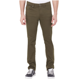 Pantalon taille basse coupe classique pour homme, Mad, Black Bull Front_Flat