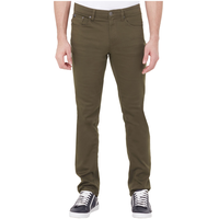 Pantalon taille basse coupe classique pour homme, Mad, Black Bull Front_Flat