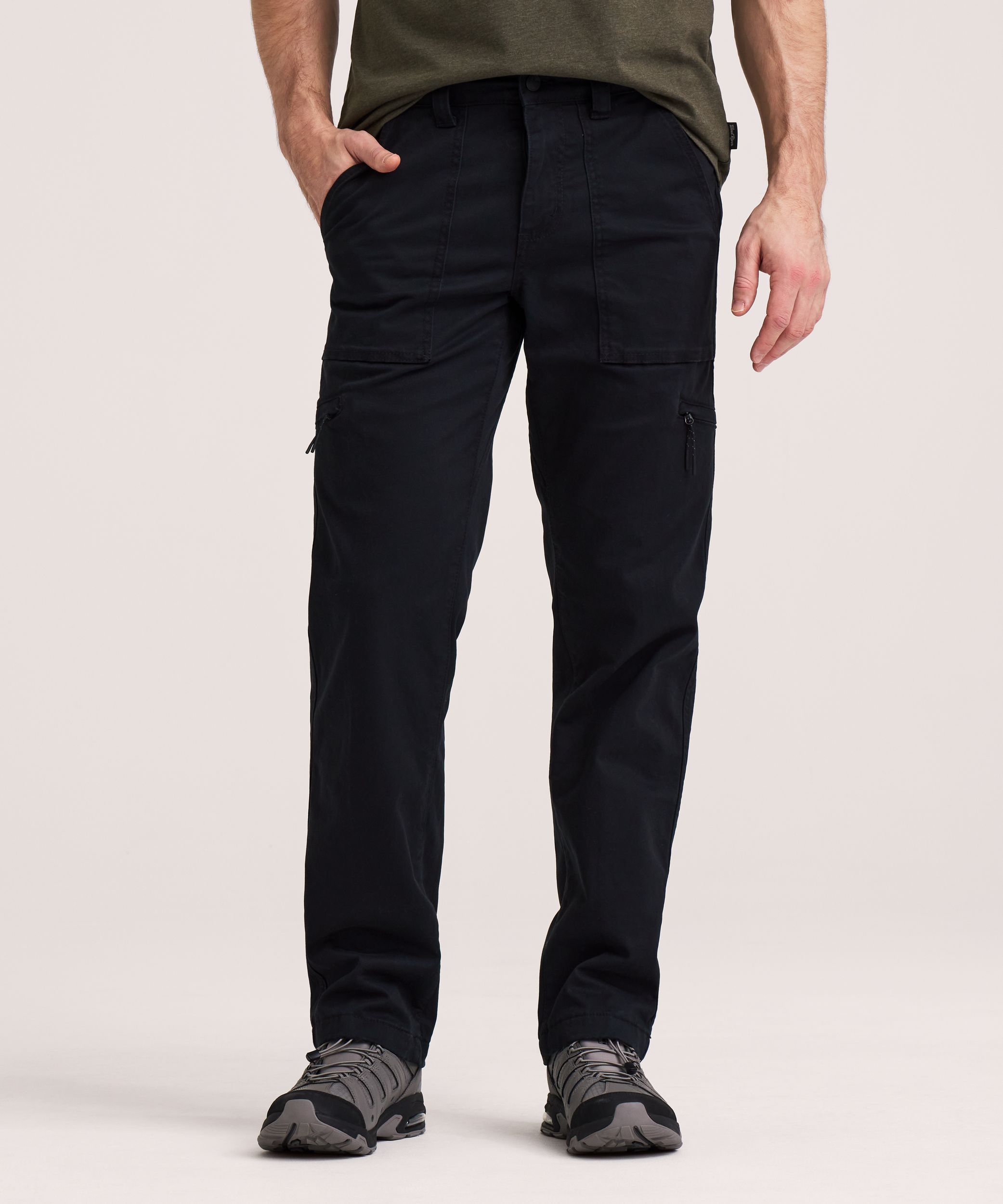 WindRiver Men's Straight Leg Lined T-Max Heat Cargo Pants