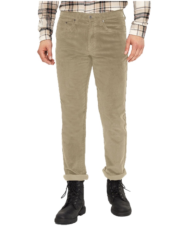 Lois Men's Brad Regular Rise Slim Stretch Corduroy Pants