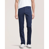 Lois Pantalon en denim extensible étroit foncé, Brad Front_Flat