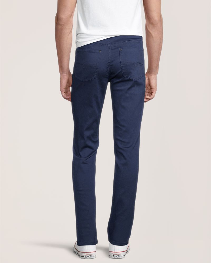 Lois Brad Slim Fit High Rise Stretch Denim Pants
