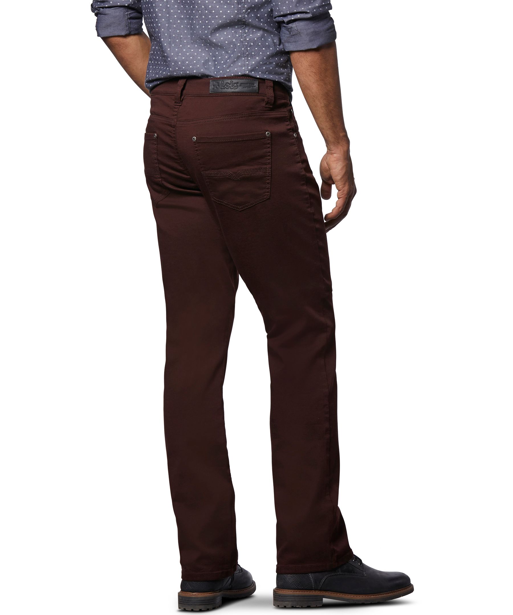 Pantalon extensible étroit pour hommes, Lois, Brad