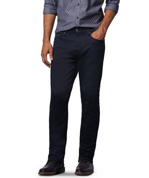 Pantalon extensible surdimensionné de coupe étroite pour hommes, bleu marine, Brad, Lois
