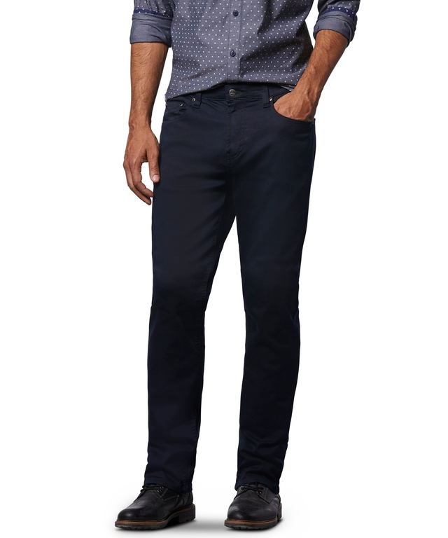 Pantalon extensible surdimensionné de coupe étroite pour hommes, bleu marine, Brad, Lois