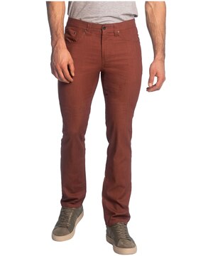Pantalon extensible de coupe étroite en sergé flammé pour hommes, Brad, Lois