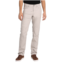 Pantalon étroit en sergé flammé extensible pour hommes, Brad, Lois Front_Flat