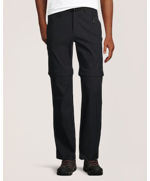 Pantalon hydrofuge amovible par glissière pour hommes, HyperDri 1, WindRiver
