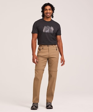 WindRiver Men's HyperDri 1 Water Repellent Zip-Off Pants