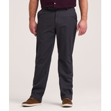 Denver Hayes Men's Flat Front Relaxed Khaki with 360° Flextech Waist Pants