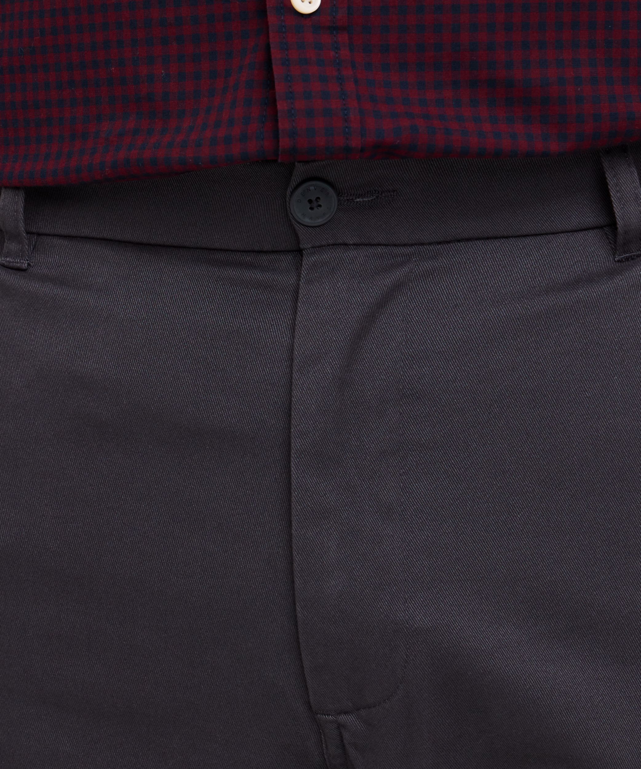 Denver Hayes Men's Flat Front Relaxed Khaki with 360° Flextech Waist Pants