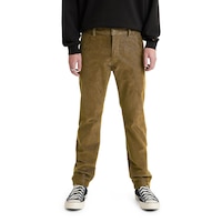 Levi's Men's XX Standard Cord Chino British Khaki Pants Front_Flat