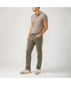 Silver Men's Machray Athletic Fit Straight Leg Pants