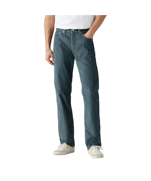 Pantalon en velours côtelé à coupe régulière pour hommes, 505, Levi's