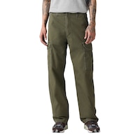Pantalon cargo en toile à coupe ample pour hommes, XX, Levi's Front_Flat