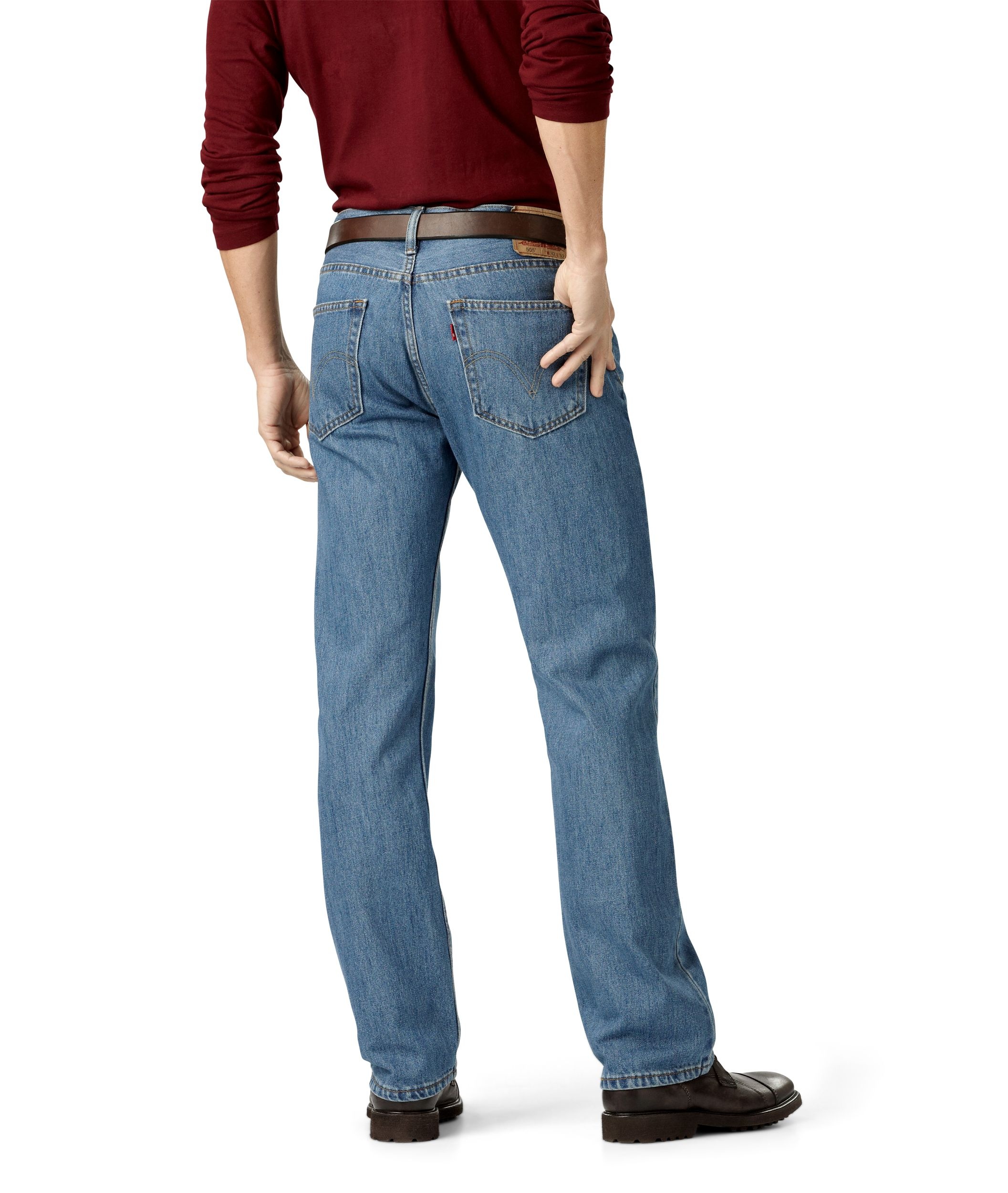 Levi's 505 tapered denim pants for men, size W37 / eaa512753