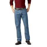 Levi's Men's 505 Regular Fit Denim Jeans Front_Flat