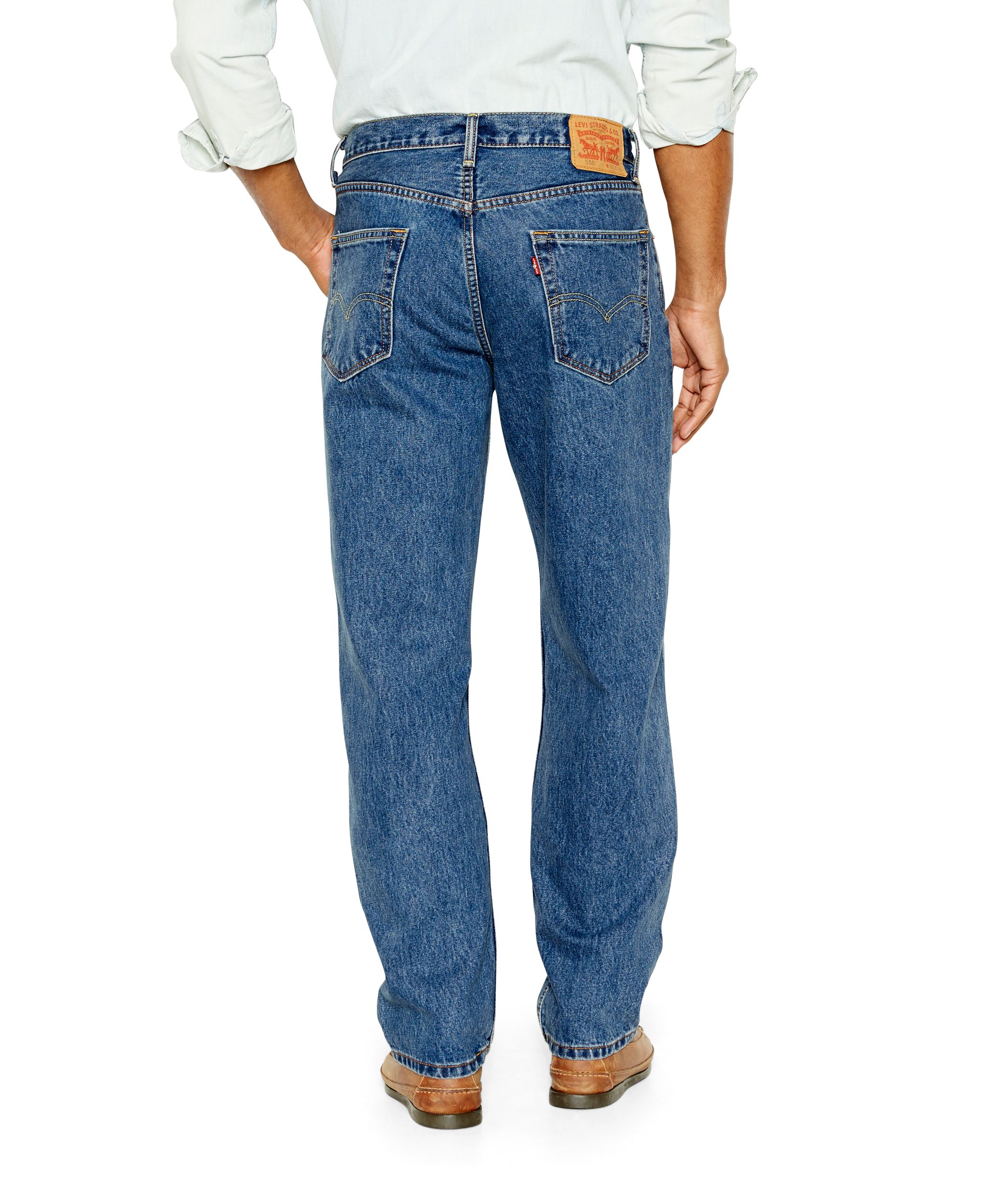 Levi's 550 relaxed fit deals jeans womens