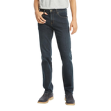 Jean extensible Lois confortable et teint en fil, pour hommes, Peter Front_Flat