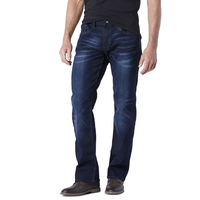 Buffalo Men's Six Slim Straight Stretch Jeans Front_Angled_Left