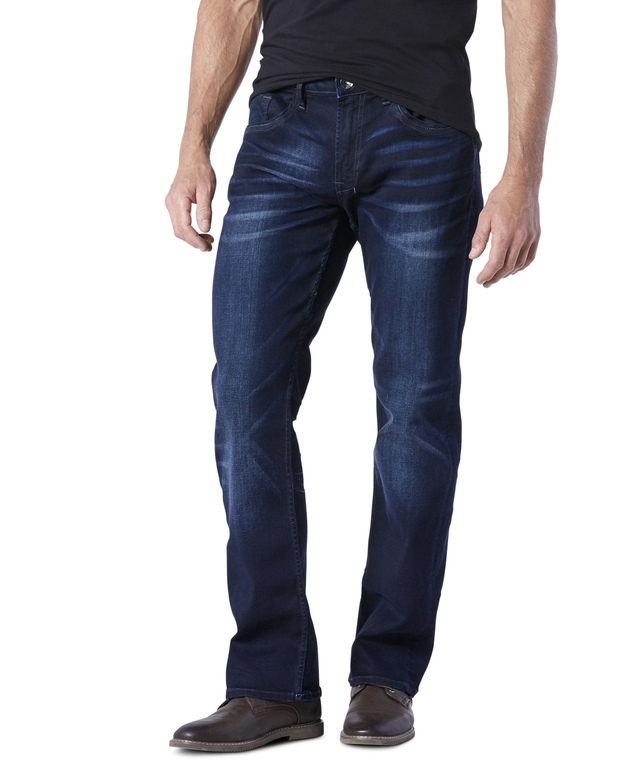 Buffalo Men's Six Slim Straight Stretch Jeans