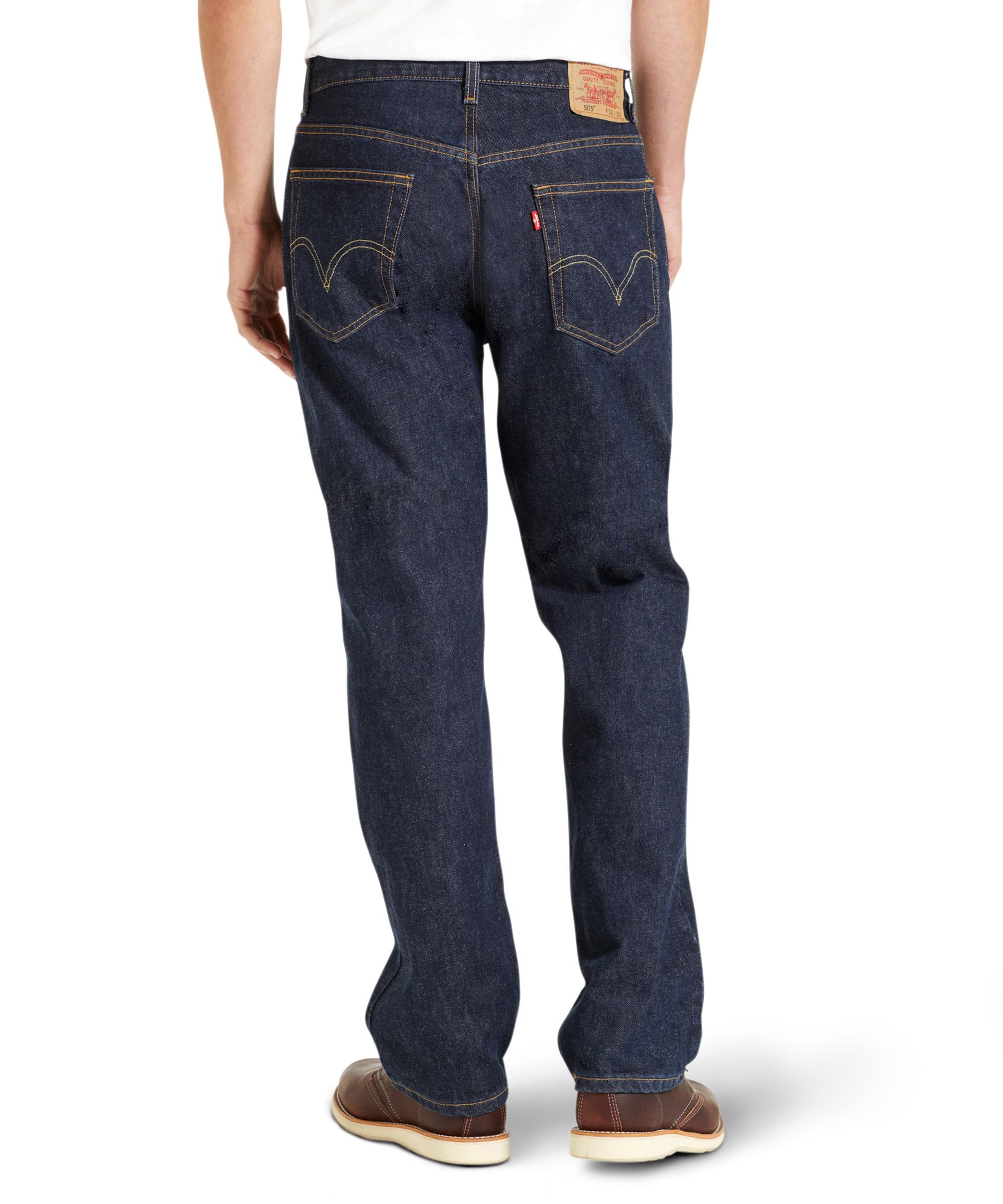 Levi s Men s 505 Regular Fit Jeans Marks