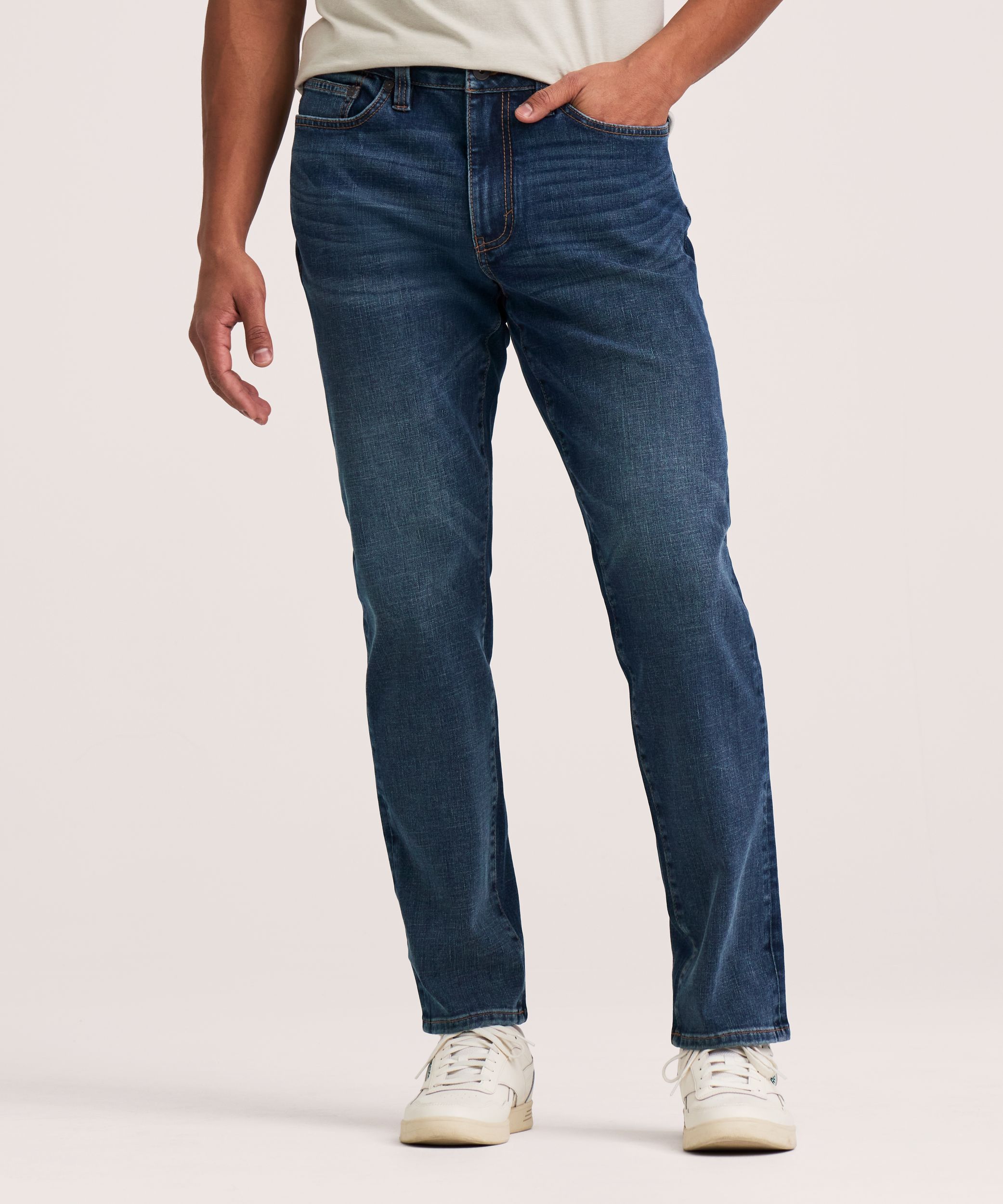 Denver Hayes Men's FLEXTECH Athletic Fit 4 Way Stretch Jeans