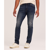 Jeans extensibles à 4 sens à jambe étroite FLEXTECH Denver Hayes pour hommes Front_Flat