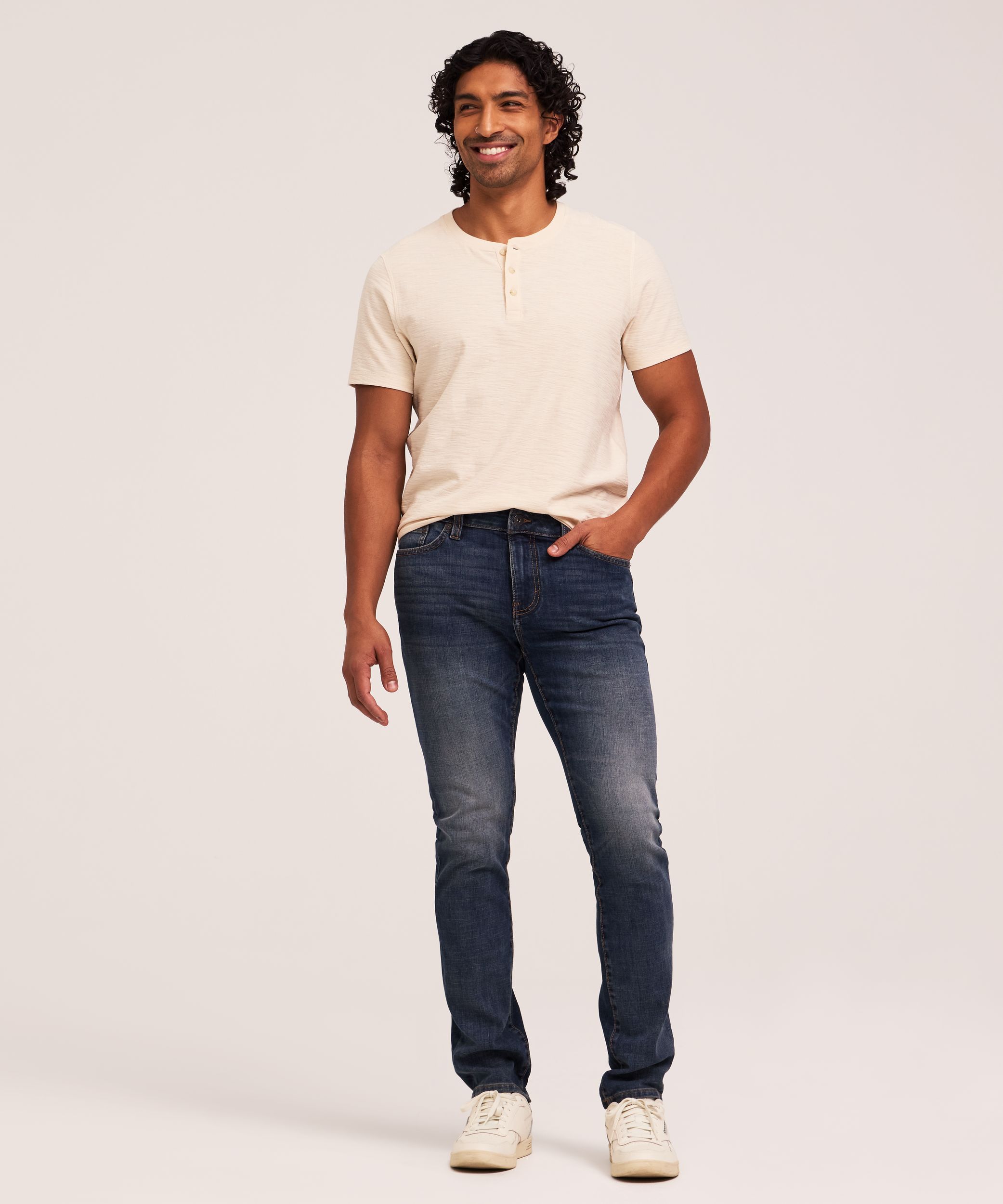 Denver Hayes Men's FLEXTECH Slim Fit 4-Way Stretch Jeans