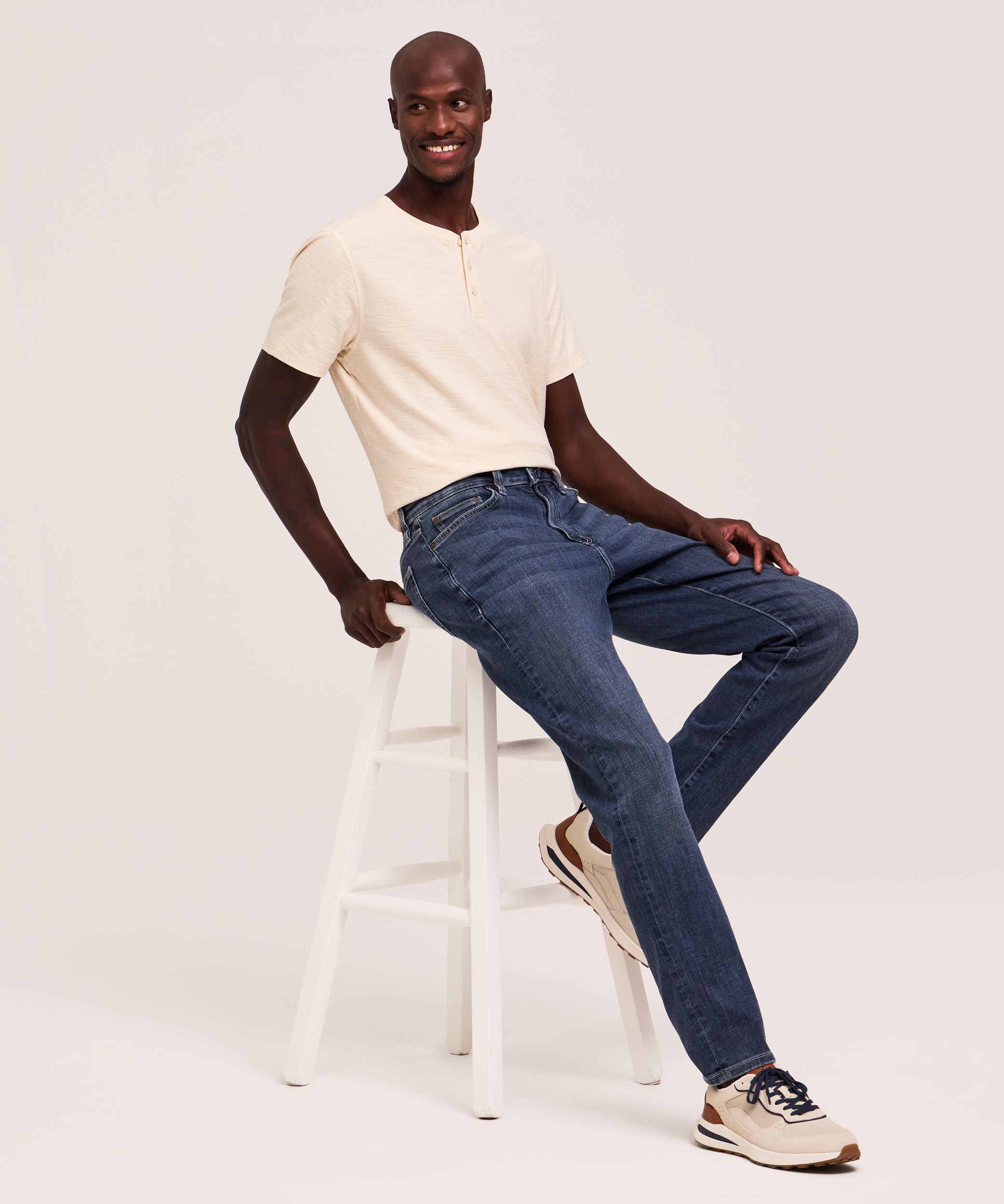 Denver Hayes Men's Athletic Fit FLEXTECH Stretch Jeans