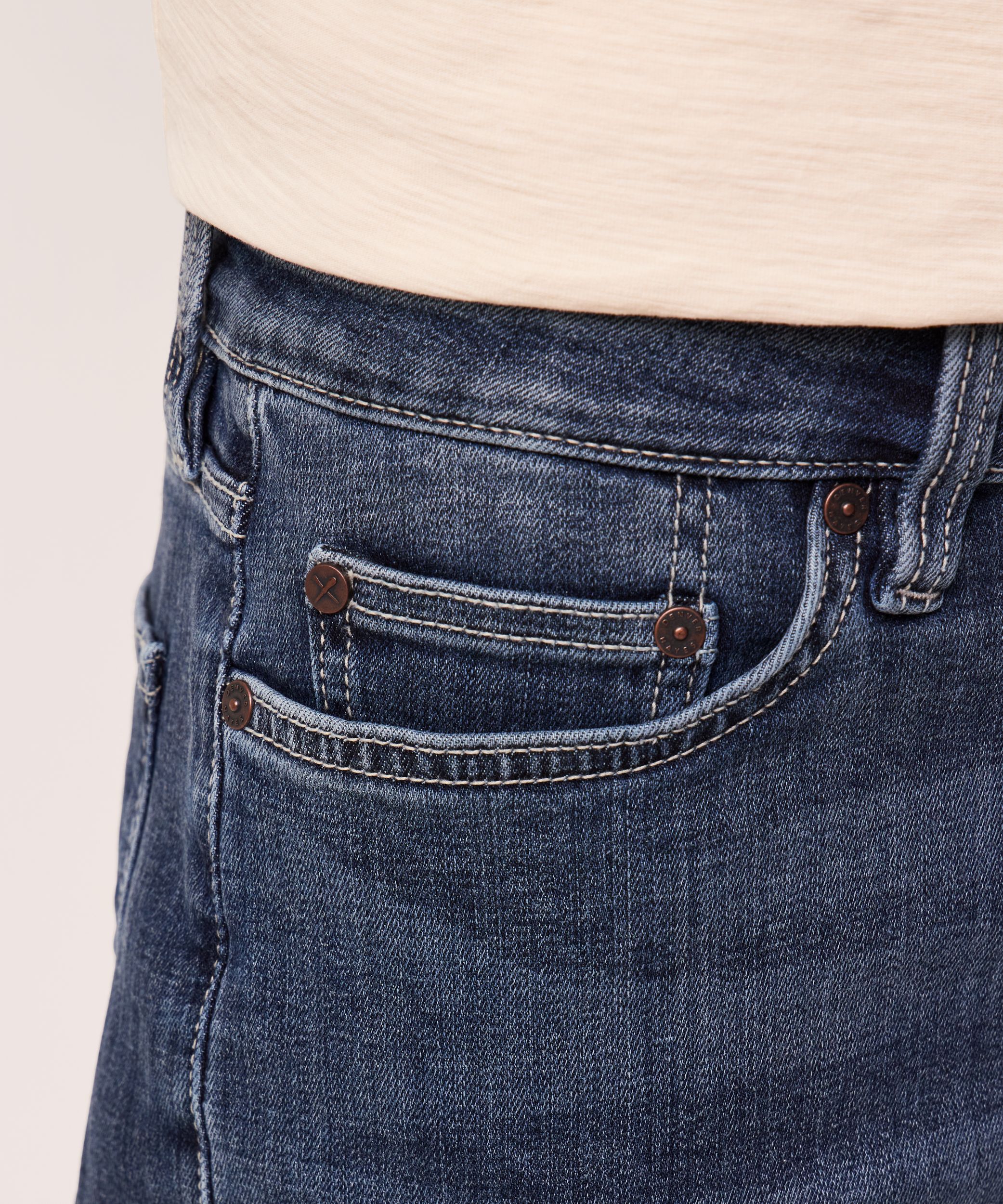 Denver Hayes Men's Athletic Fit FLEXTECH Stretch Jeans