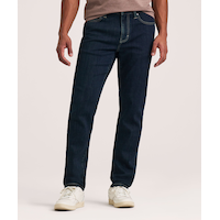 Jean extensible de coupe sportive pour hommes, Flextech Front_Flat