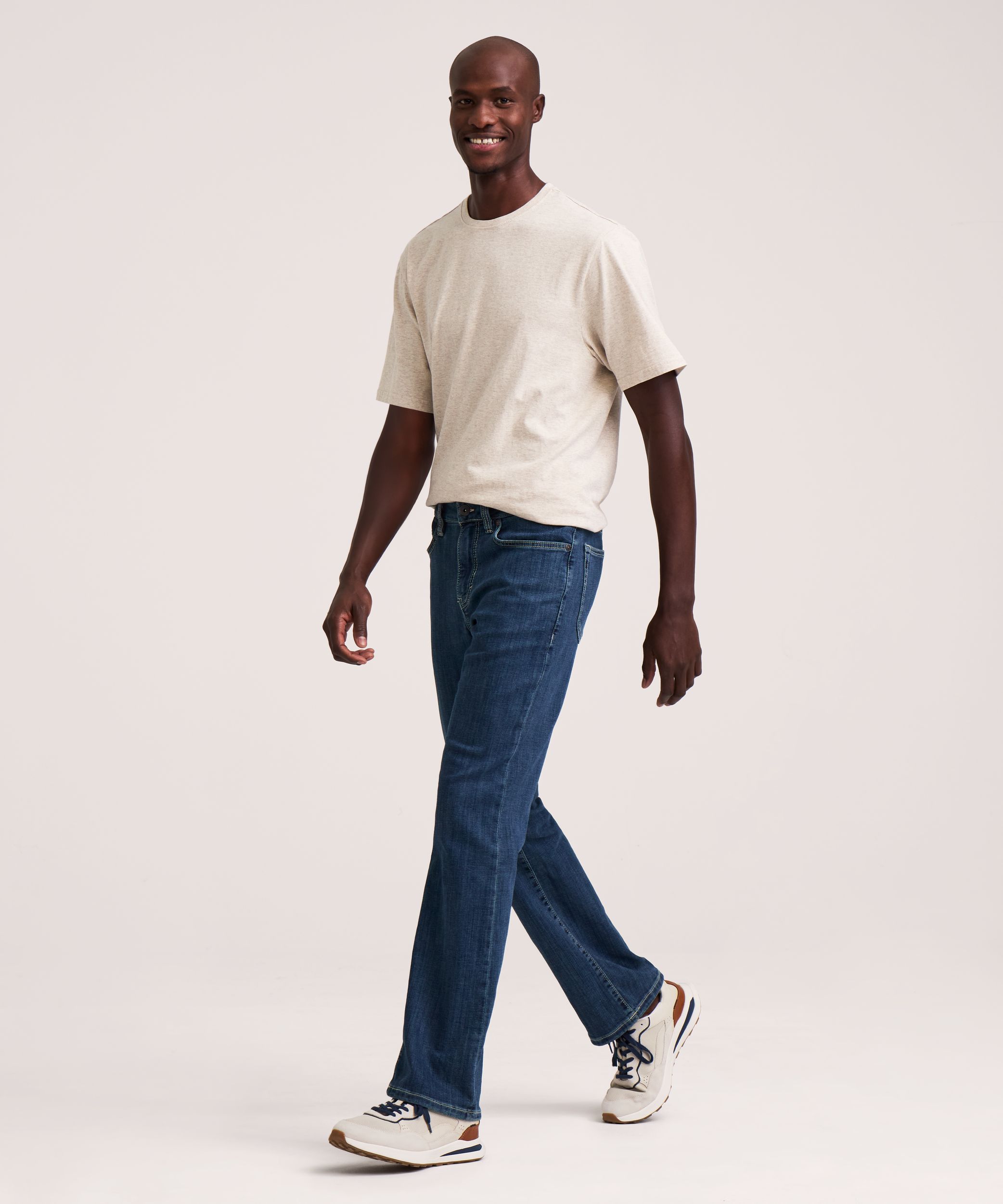 Jean extensible semi-évasé Flextech pour hommes