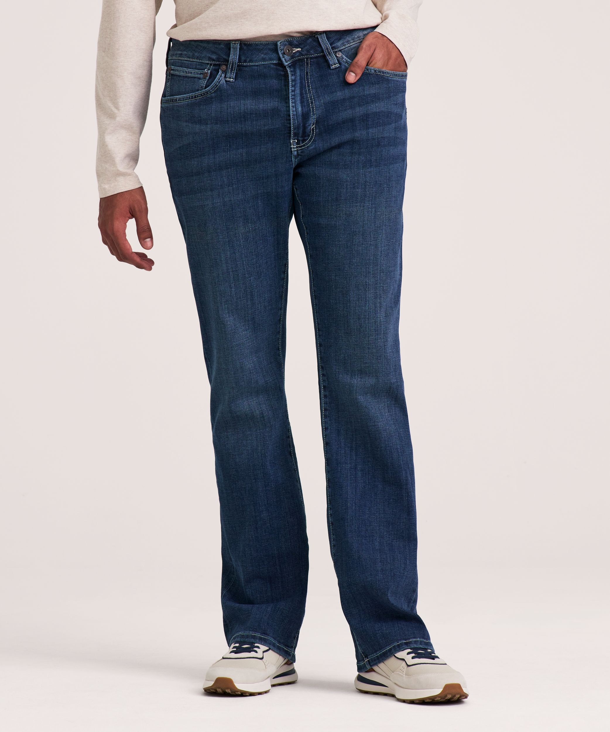 Denver Hayes Men's FLEXTECH® Bootcut Stretch Jeans