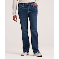 Denver Hayes Men's FLEXTECH Bootcut Stretch Jeans Front_Flat