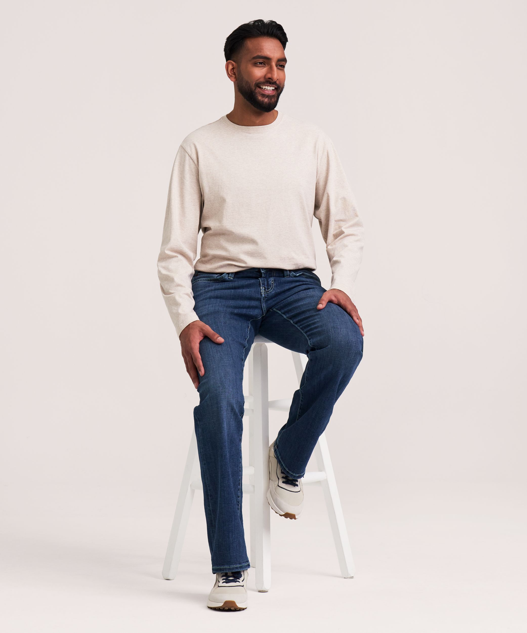 Denver Hayes Men's FLEXTECH® Bootcut Stretch Jeans