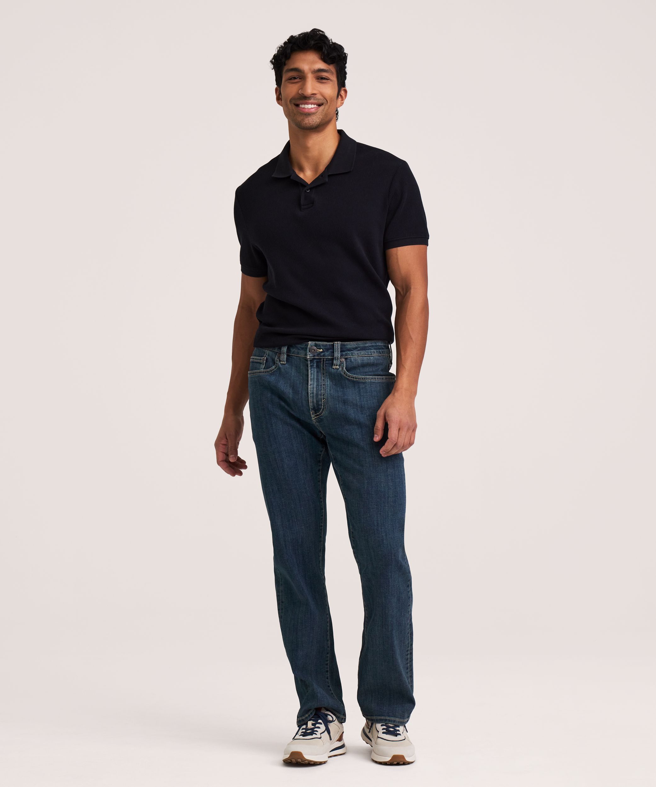 Jeans extensibles à jambe droite FLEXTECH Denver Hayes pour hommes